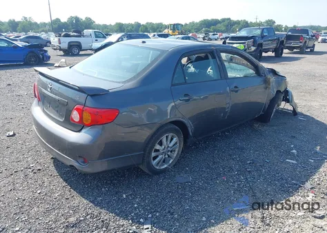 2010 Toyota Corolla S from USA, damaged, VIN 2T1BU4EE9AC525932